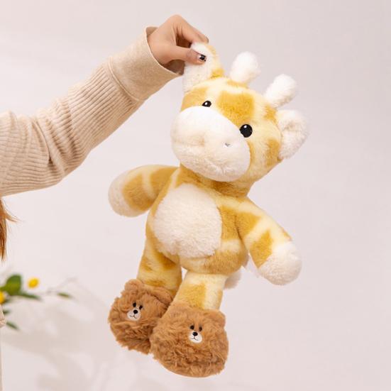 Cute Dream Deer Plush Toy 50cm/70cm Soft Stuffed Animal Doll Elk Home Decor Christmas Gift for Girls Boys