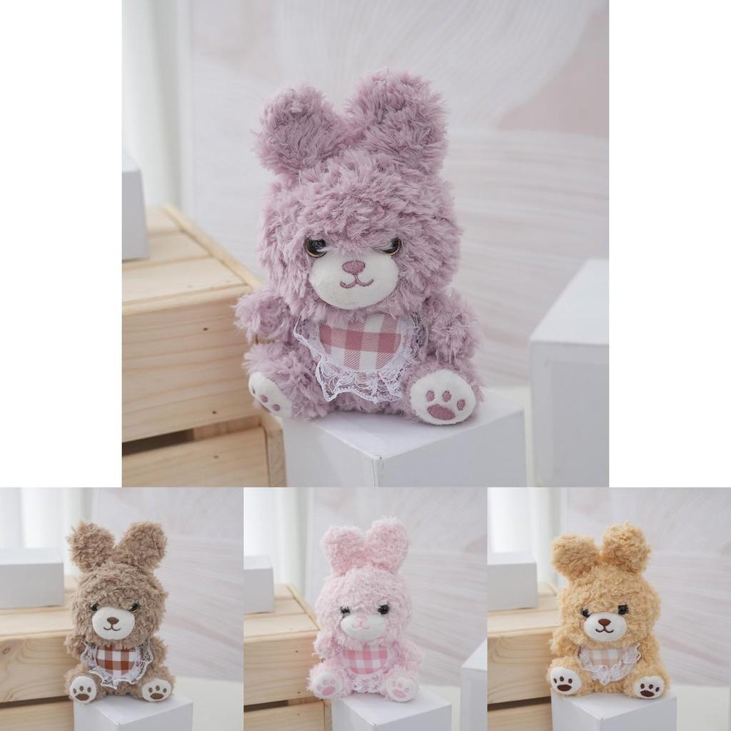 Charming Plush Bunny Pendant Keychain Soft Doll With Customizable Fragrance Options