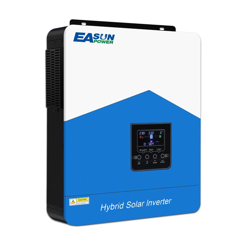 EASUN POWER 6.2KW 4.2KW 3.2KW 2.2KW Hybrid Solar Inverter with WIFI MPPT 120A Charge 12V/24V/48V LiFePo4 Battery PV Output 500V