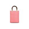 Sunshine Series Mini 3D Texture FF Pattern Leather Handbag Women Handbags Gold Pink 8BS051-AMCI-F1K3C