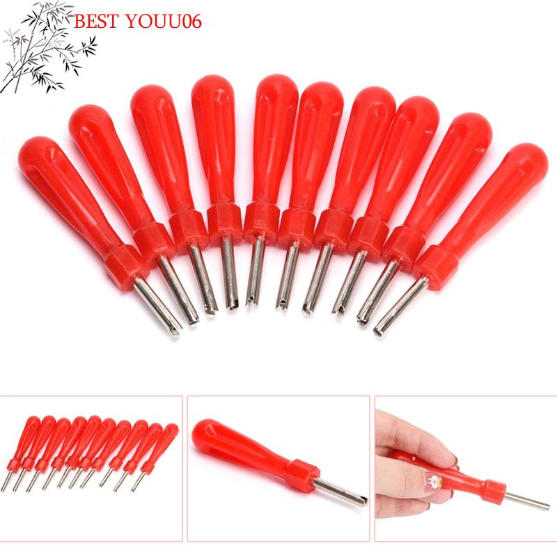 (YOUU06)1pcs Useful Car Tool Screwdriver Truck Core Remover Install Valve Stem Bike Tire Repair