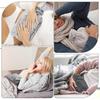 4 Pack Hot Water Bottle with Soft Cover for Pain Relief Hot Water Bag for Bed Women Men Body Pain Relief Hand Feet Warmer Winter Gift(2L)   2L