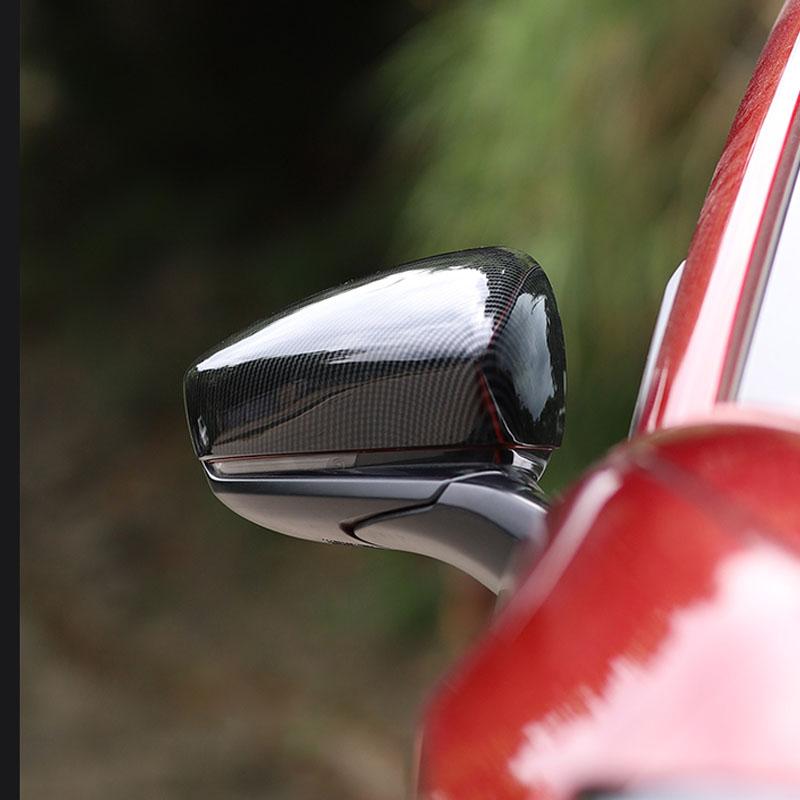 Car Styling 1 Pair Rearview Mirror Cover Cap Mirror Housing Cover Rearview Cap For Mazda CX-50 CX50 CX 50