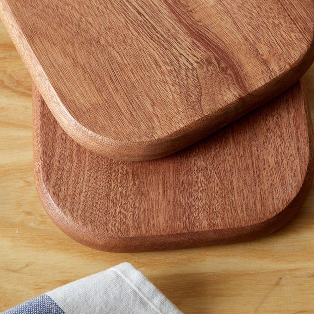 Thickened Bread Board Solid Wood Fruit Chopping Board Household Steak Tray  Dining Room