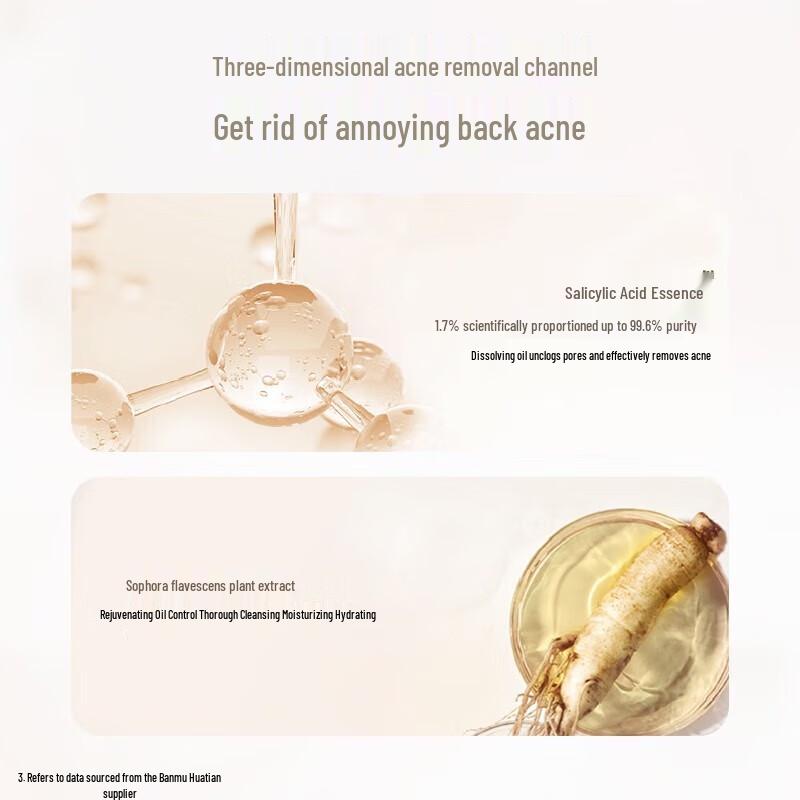 Half Acre Flower Field Acne Clearing Shower Gel