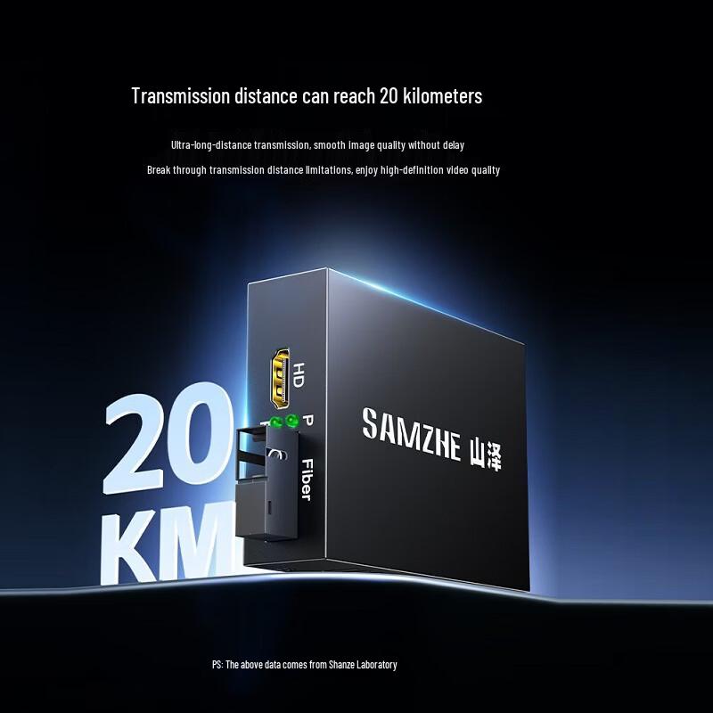 SAMZHE GDJ-01 1-Channel HDMI Fiber Optic Transceiver