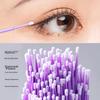 UPLUS Nano Cotton Swabs, Makeup Use, Thin and Small, 200 Pieces, Purple + Pink