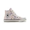 Converse Chuck Taylor All Star Canvas High Top Canvas Shoes Pink Purple Children Aged 3 7 Years Old A01616C