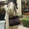 Casual Nylon Shoulder Bag Solid Color Multilayer Zipper Crossbody Bags For Women Shopper Bag Handbag Cell Phone Pocket Satchels