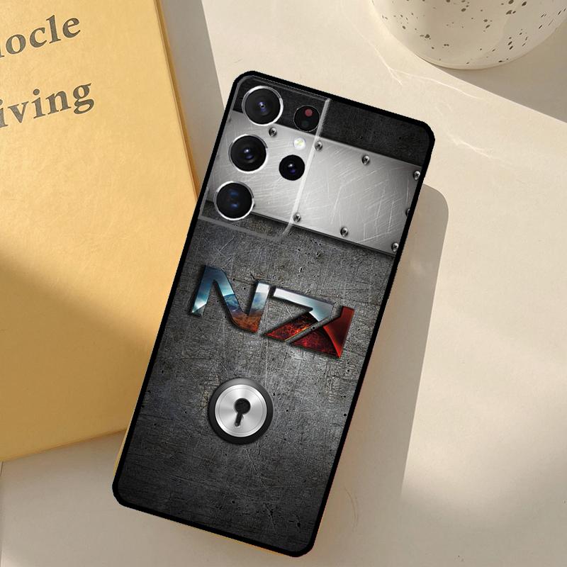 N7 Mass Effect Phone Case For Samsung Galaxy S25 Ultra S20 S21 S22 S23 S24 S9 S10 Plus S25 FE Cover Shell