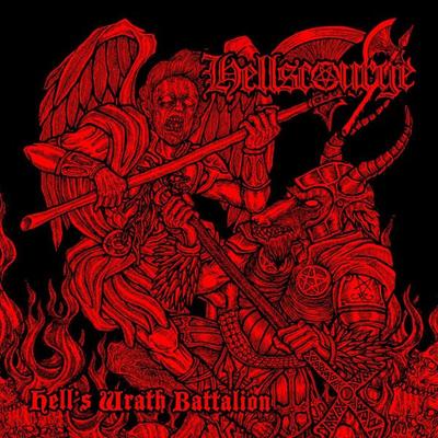 CD HELLSCOURGE - Hell's Wrath Battalion DKRECS011 Dybbuk Records 2011 Mexiko Rock Gebraucht