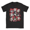 T-shirt Grafica Persona 5 Regina Makoto Niijima Vintage Lavata Merchandising Anime Harajuku Unisex Cotone Oversize Manica Corta Magliette