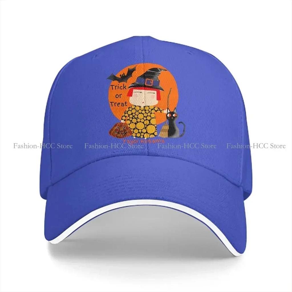 Halloween Baseball Cap Unisex Hats Women Visor Protection Snapback Yayoi Kusama Caps