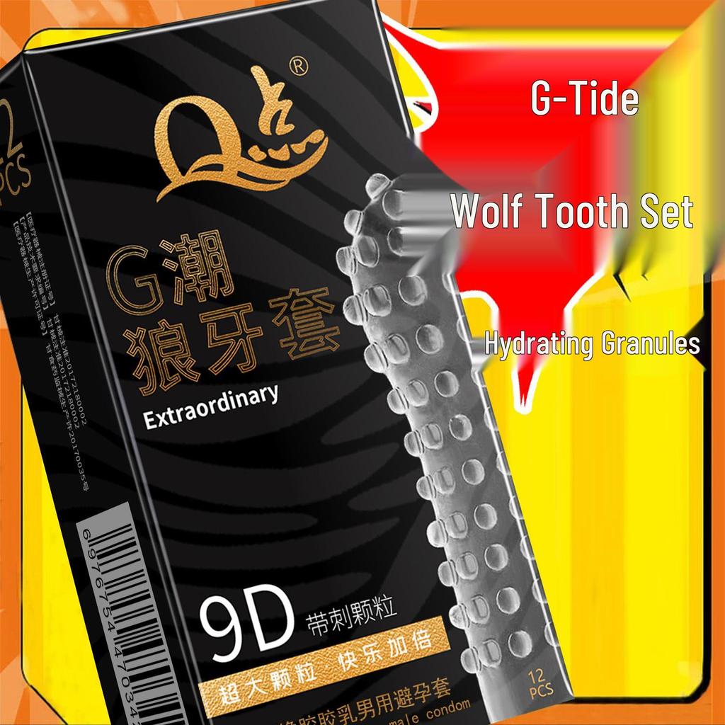 Ultra-Thin Spiked Granular Condoms for Delayed Pleasure - Intimate Safety for Couples