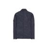 Stone Island Ss23 Nylon Meta Series Solid Color Metallic Nylon Long Sleeve Zip Chest Strap Jacket Men Jacket Blue 781510919-V0020