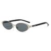 Retro-style, slimming sunglasses for women, new design, with a sophisticated and trendy oval frame GM Sunglasses catwalk, posing, and sun visors for