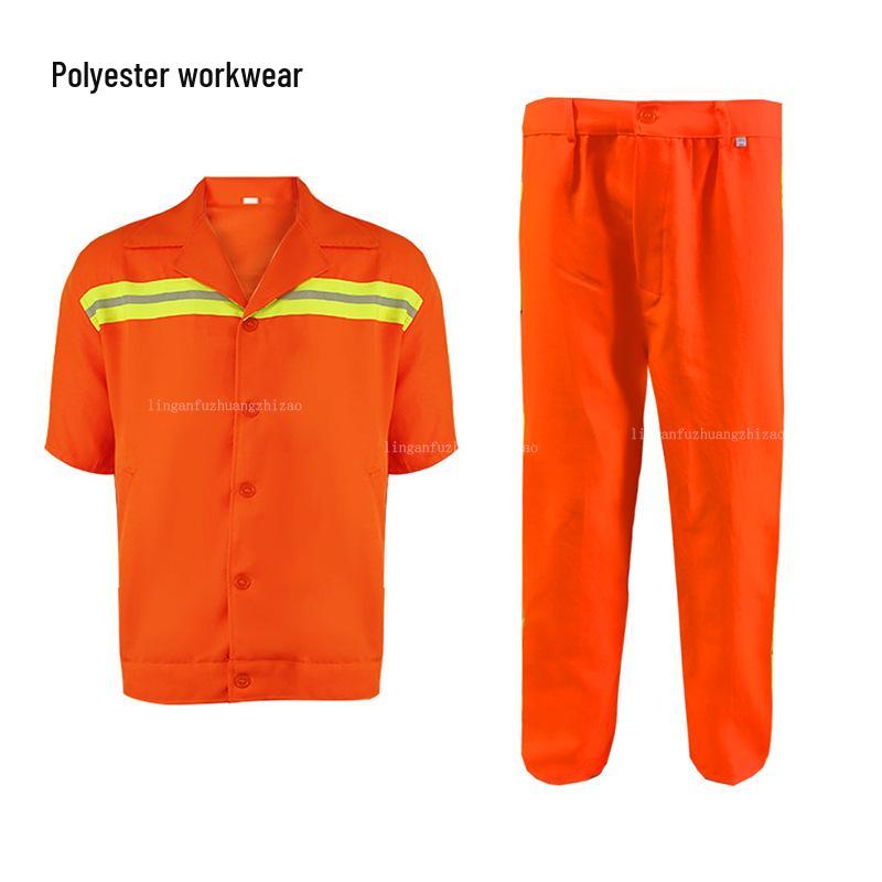 Reflective Long Sleeve Jacket for Sanitation & Road Maintenance