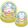 Easter Decorative Rabbit Egg Paper Cup Plate Paper Tableware Set