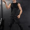 Mens Quick Dry Running Shirts Compression Athletic Tight Gym Tank Top Fitness Sleeveless T-shirts