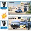 6K 12MP WiFi IP Outdoor Three Lens 10X Zoom PTZ Auto Tracking Home Security Protection 4K Video Camera