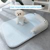 Dog Cool Mat Big-eyed Monster Breathable Mat for Small To Large Puppies/Cats Washable Pets Cool Bed Dog/Cat Cool Nest Summer