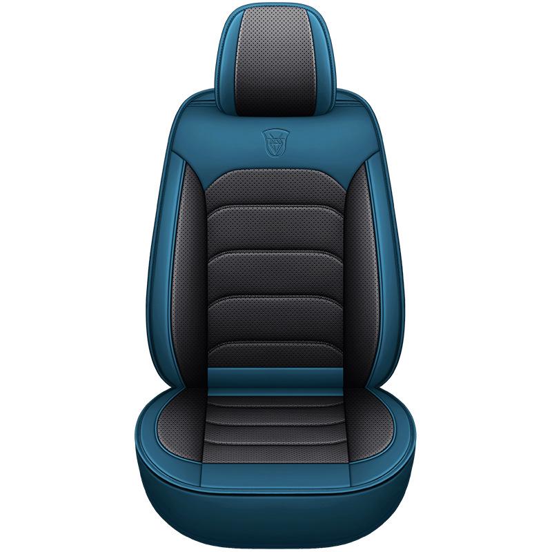 Nappa Leather Full Coverage Car Seat Cover - Five-Seat Cushion for All Seasons