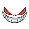 Car Sticker Motorcycle Reflective Sticker Waterproof Decal Never Fade Funny Evil Eye Decal Hides