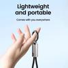 TPE Type C TO Type C Cable Keychain Mini Key Chain Charger Cord  Mobile Phone Charge