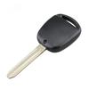 2 Buttons Toy43 Blade Car Remote Key Shell Fit For Toyota With Rubber Button Pad, Serviceable Car Key Housing