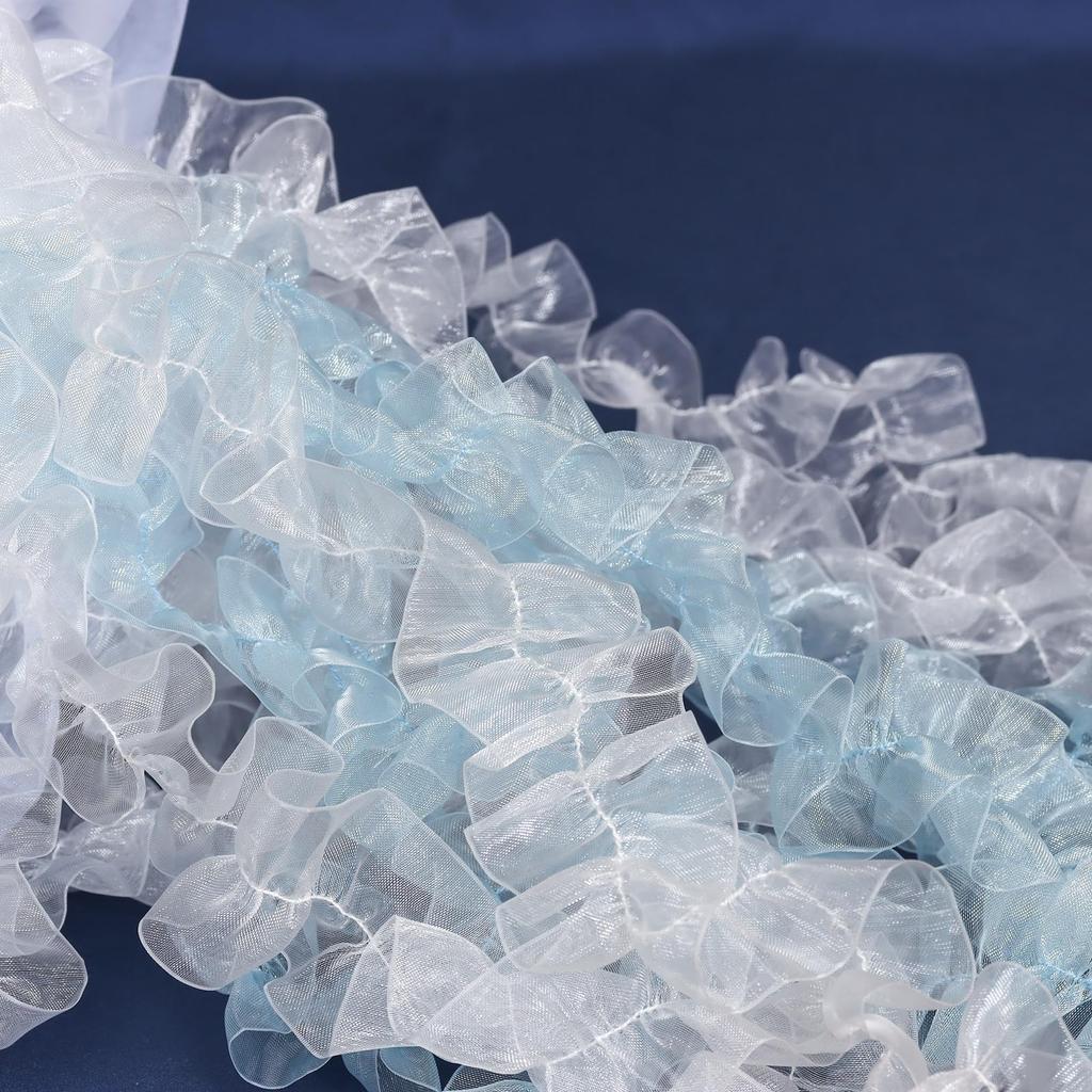 Takeoff Plush Toy Sweet Jelly (Jellyfish) M White & Blue