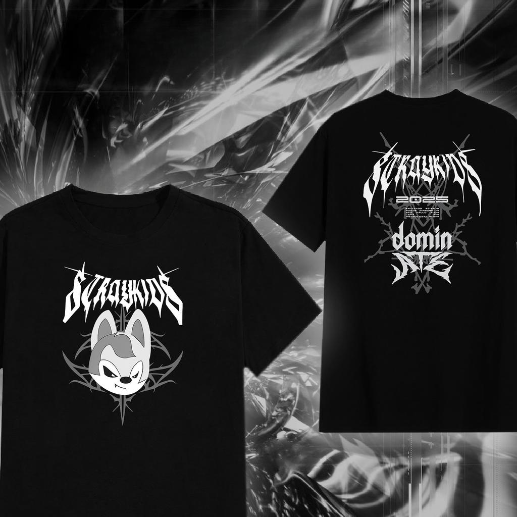 Street Children 2025 World Tour T-Shirt Street Children Mixtape Dominate Summer New Men's and Women's Retro Fashion Top