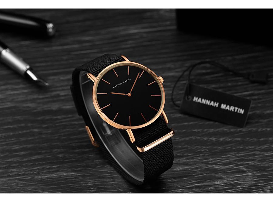 Men's Minimalist Waterproof Leather Strap Quartz Watch