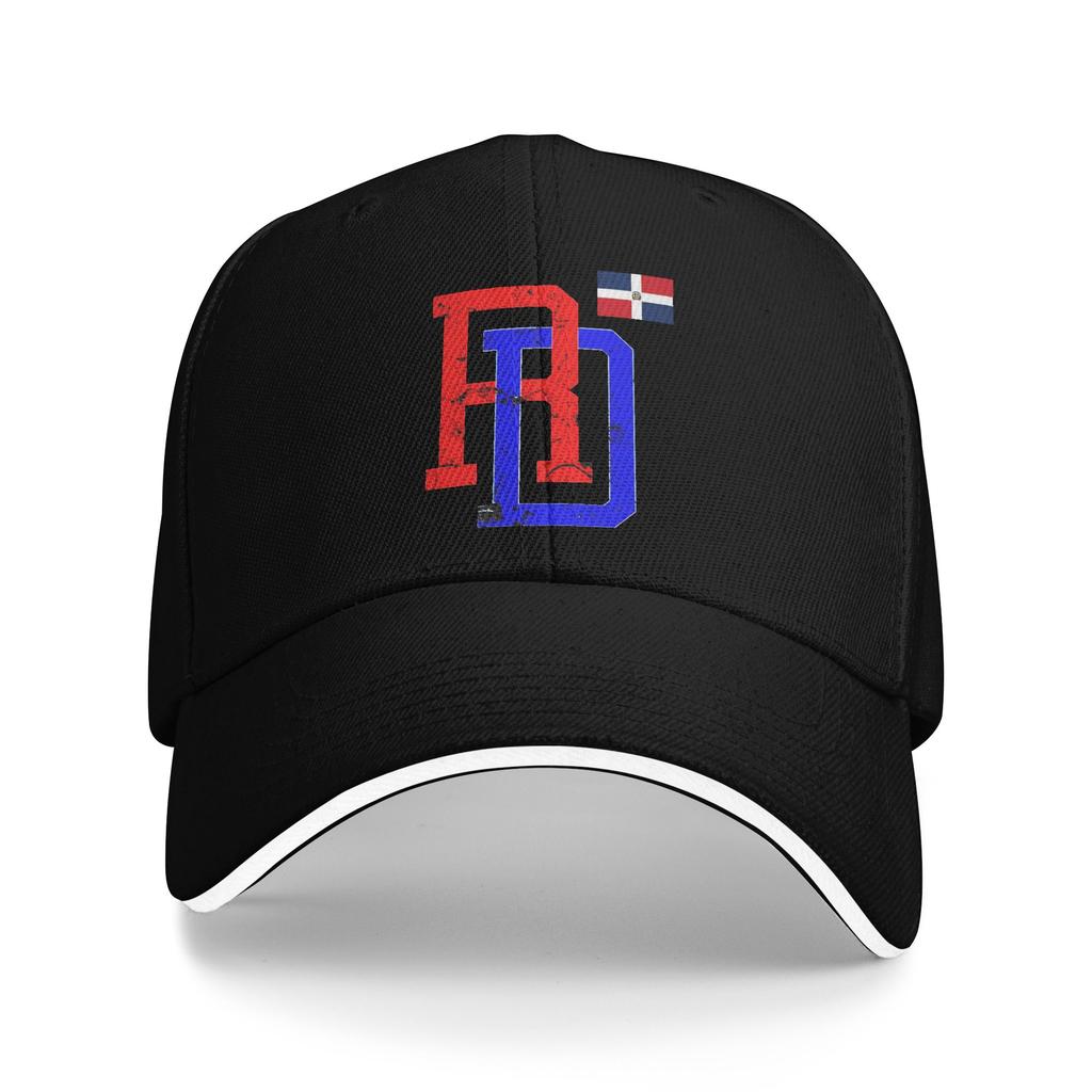 Fashion DR Dominican Republic Golf Hat for Unisex Women Headwear Formal Golf Adjustable Sun Hats