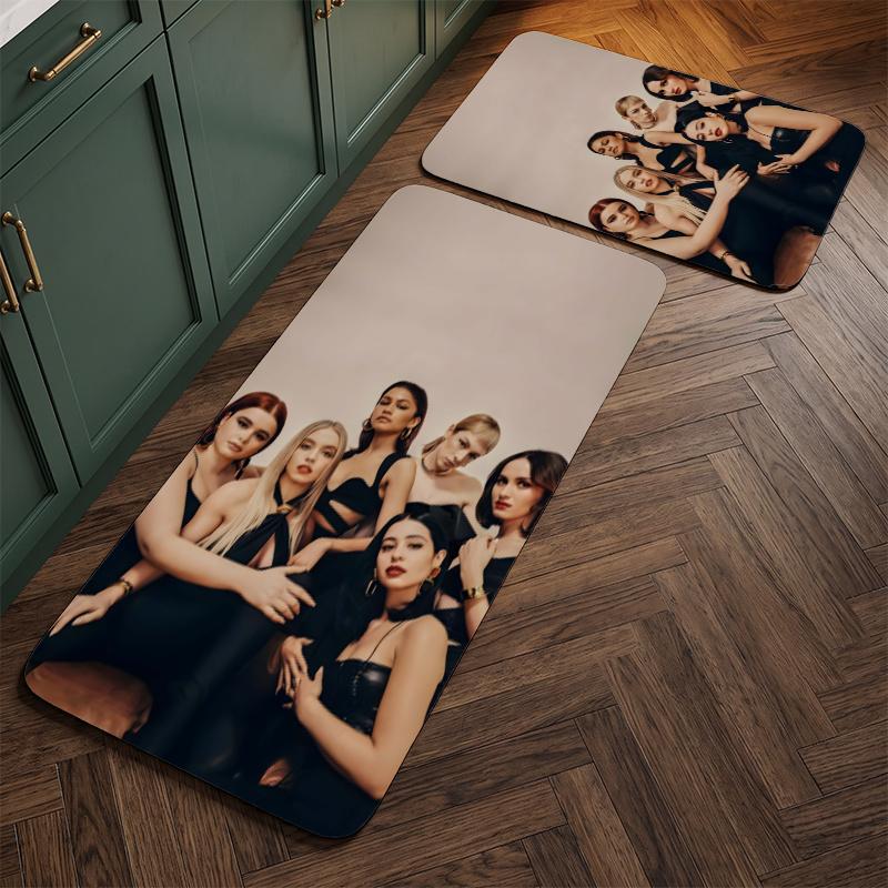 Euphoria (5) Flannel Kitchen Mat Soft Anti-Slip Kitchen Floor Runner Rug Kitchen Rug for Home Kitchen Decor