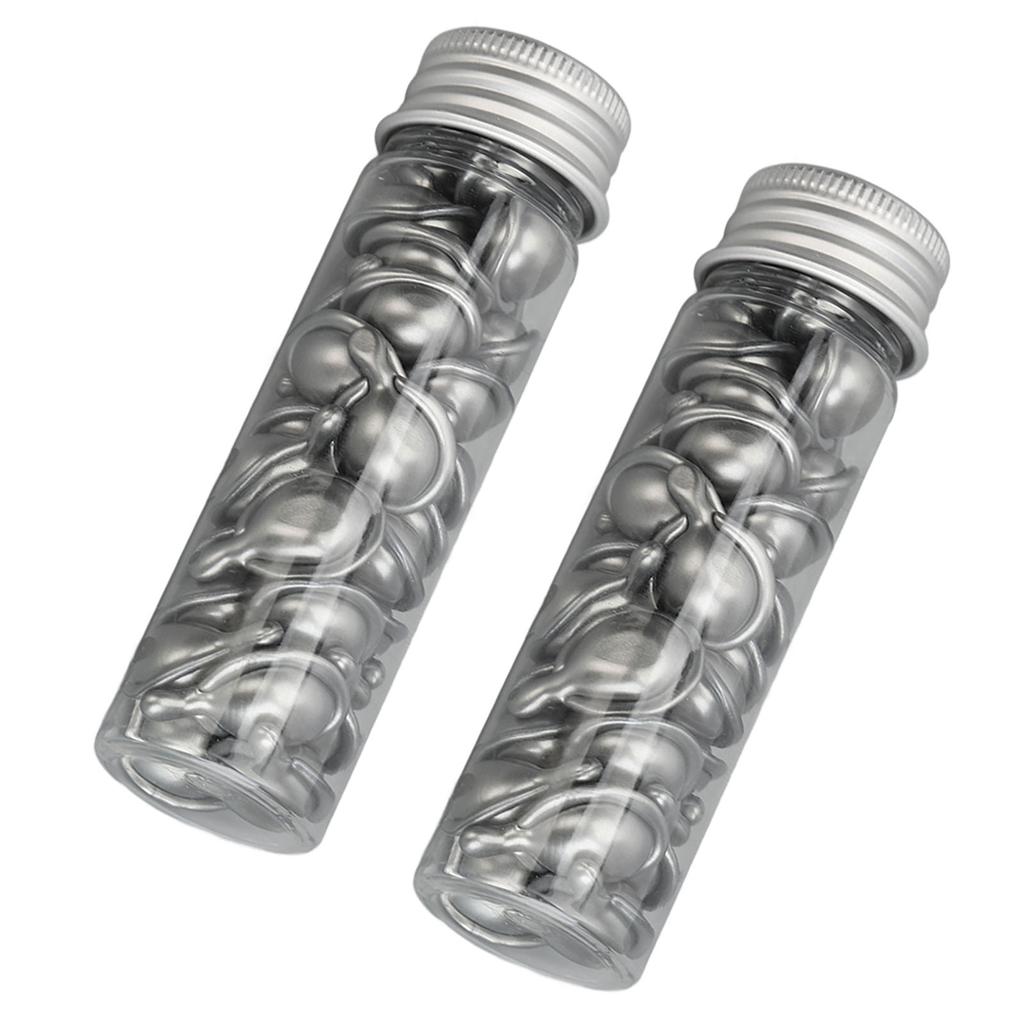 60pcs Nicotinamide Capsules Skin Brightening Fade Spot Skin Moisturizing Whitening Skincare Capsules with 2 Storage