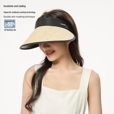 Women's Foldable UV Protection Straw Sun Visor