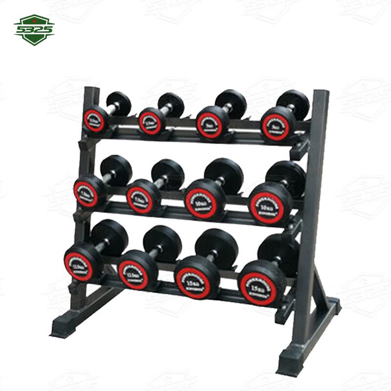 Commercial Grade Dumbbell Rack & Weight Set