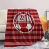 Bnei Brak Workers Voetbalclub Print Flanellen Deken, Hoge kwaliteit Comfortabel voor Alle Seizoenen, Woondecoratie, Warmte en Comfort