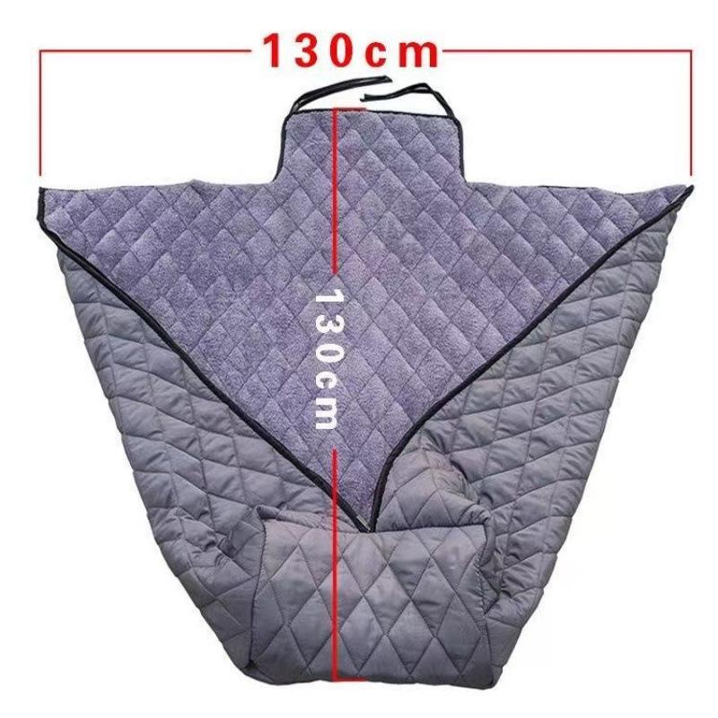 Elderly Travel Blanket: Winter Windproof, Coldproof Thick Quilt for Outdoor Wheelchair Use
