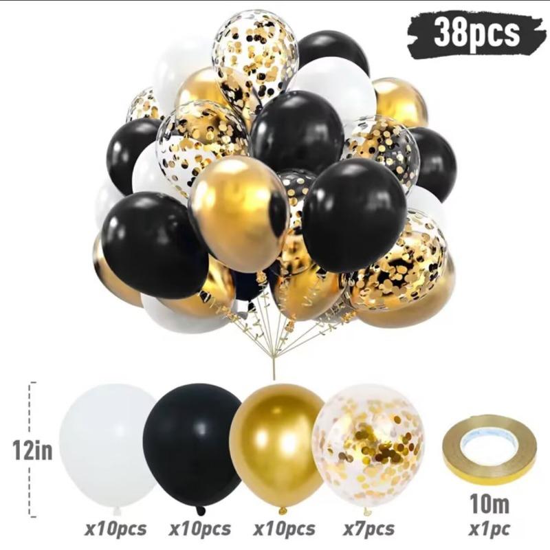 Birthday Balloon Set Birthday Scene Arrangement Latex Balloon Party Internet Celebrity Balloon