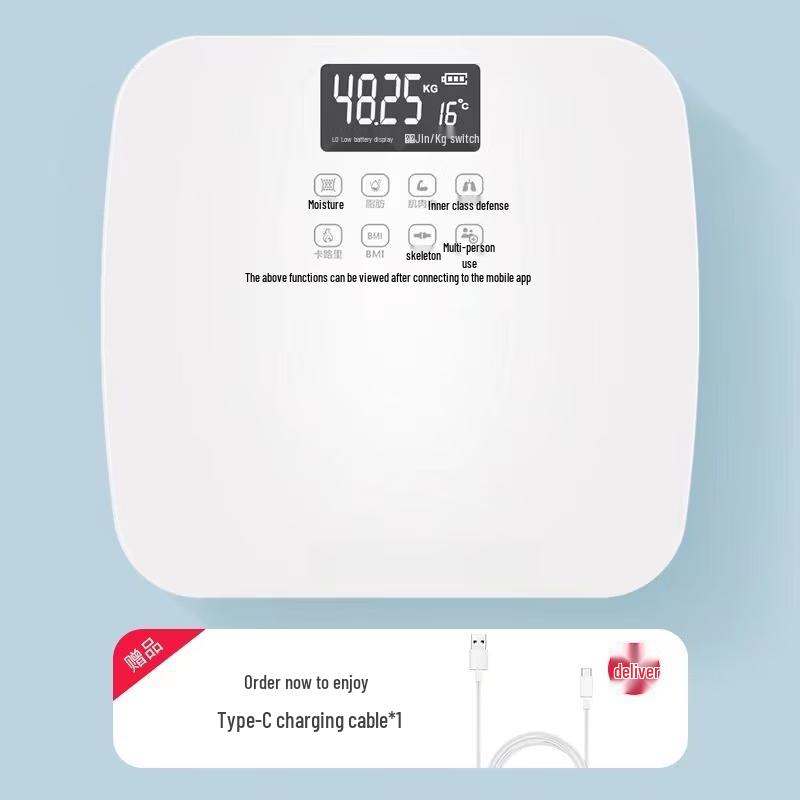 MILING 280MM Smart Body Fat Scale (CN version)