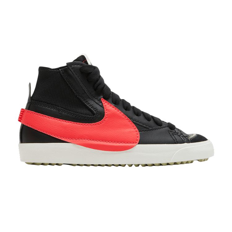 Nike Blazer Mid 77 Jumbo Черный Ярко-Красный 37.5