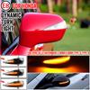 For Honda Civic 2005-2012 Hatchback 3 /5 door Type-S Type-R 2Pcs LED Dynamic Turn Signal Light Rearview Side Wing Mirrors Lamp
