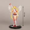 17cm Cartoon cute girl Sailor Moon Anime Figure PVC Action Anime Figure Model Kawaii Doll Desktop Ornaments