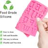 Letters Molds And Numbers Molds, 0-9 Number And 26 Letters Silicone Molds,Fondant Mold Chocolate Molds,Cookie Cutters,For Baking Desserts And Cake