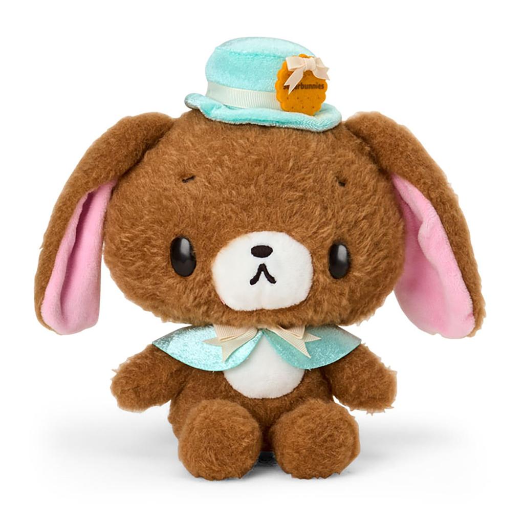 Sanrio Plush Toy Sugarbunnies Suitable for Ages 3 and Up 882143 (Biscuit) (Black Rabbit)