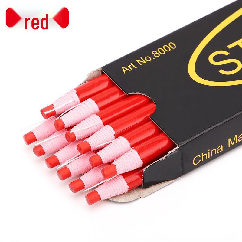 Peel-Off Wax Marking Pencil Set красный