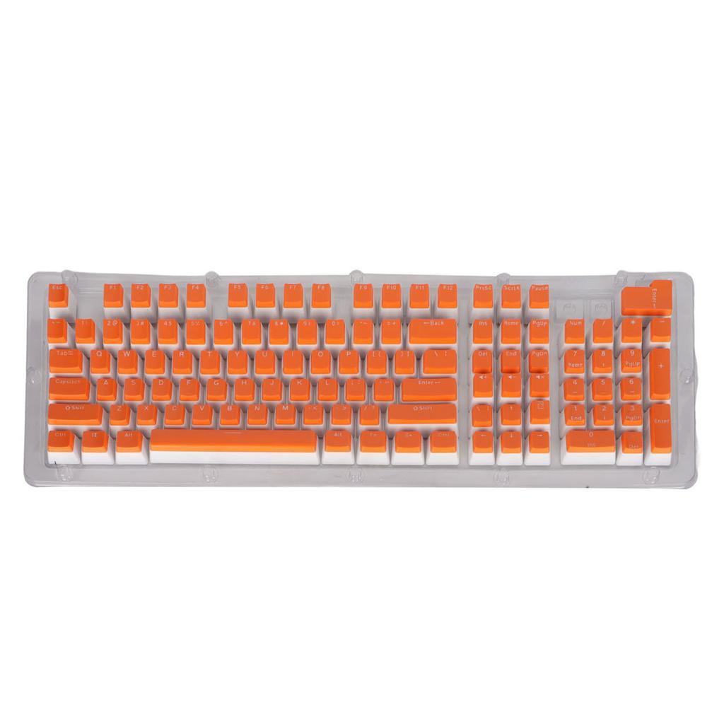 Keyboard Keycaps 110 Keys FOS Step OEM Height 2 Color Injection Molding Computer Accessories