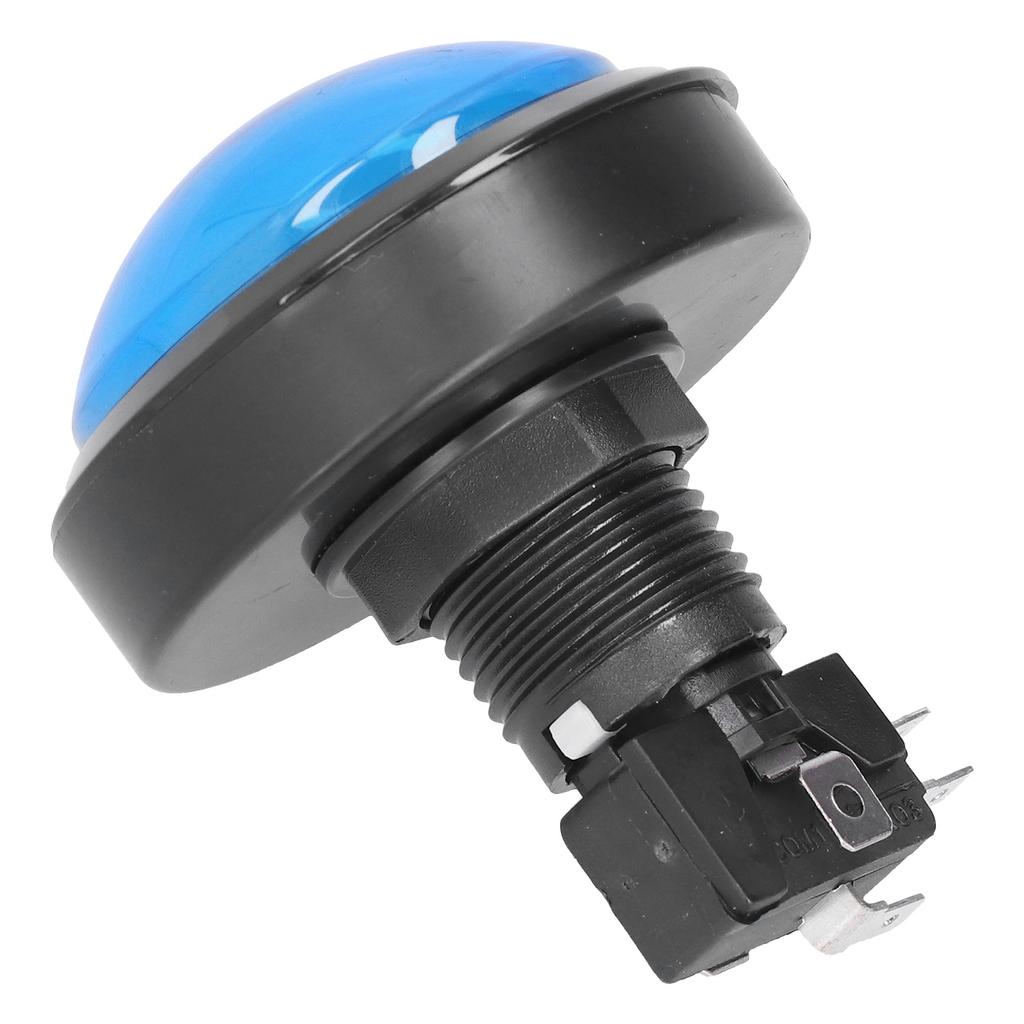 60mm Big Convex Button 2‑Foot Button with LED Light for Crane Machine Game Console