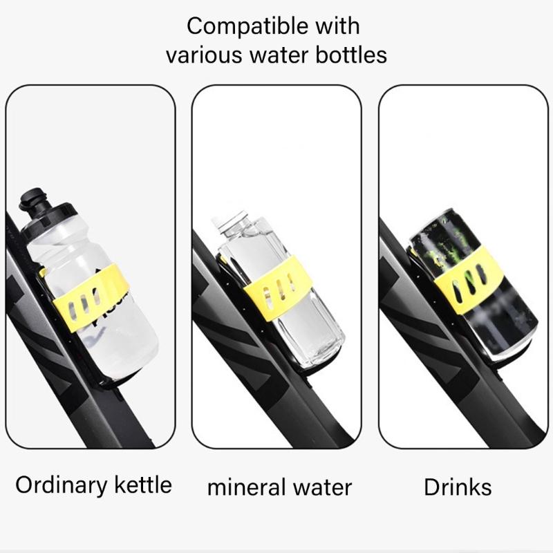 Universals Bicycles Handlebars Cup Holder Bike Frame Install Holder Adapter for Bicycles, Strollers, Walkers